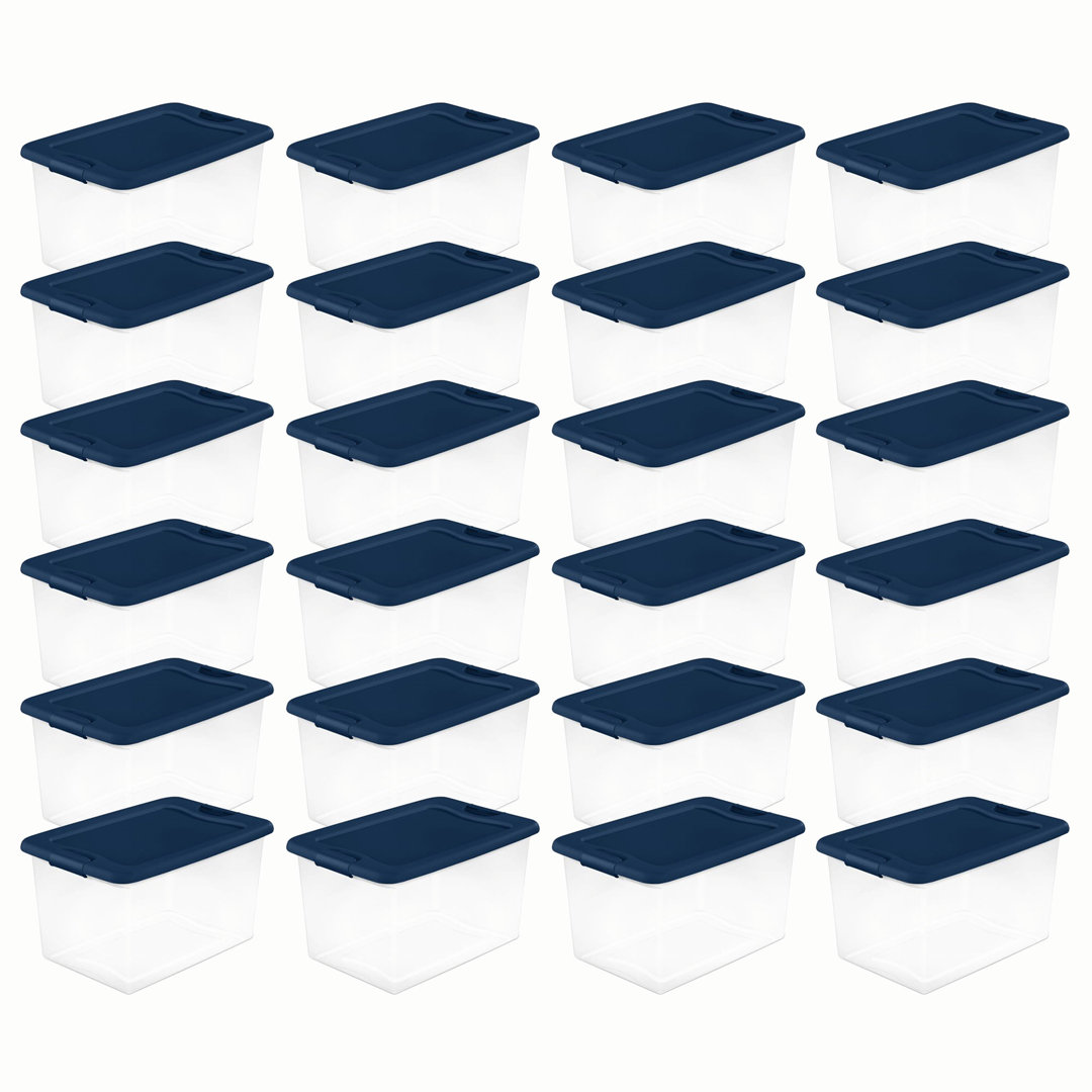 Sterilite Plastic Storage Bin Sterilite 