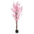 Artificial Peach Blossom Tree with Pot