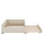  Upholstered Platform Bed With USB And Trundle-305539962
