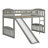 Loft Bed With Slide And Ladder-1919281729