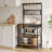 31.5 Inches Coffee Bar Stand With Adjustable Storage Shelf-1208172469
