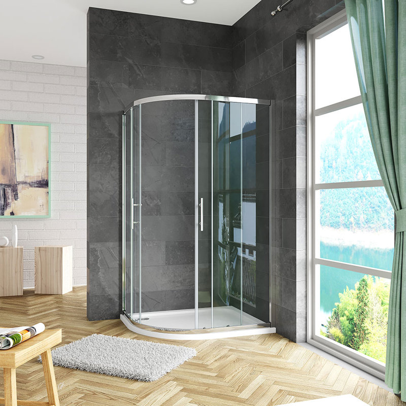 Forestburgh Quadrant Shower Enclosure, Chrome
