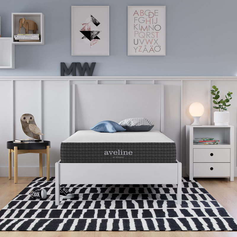 Modway Aveline Medium Memory Foam Mattress, Twin