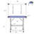 Folding Pet Grooming Table With Adjustable Grooming Arm & Storage Basket