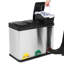 Steel Step On Kitchen Trash Can - 45L-101898742