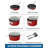 Gotham Steel Stackable Space Saving 10 Piece Aluminum Nonstick Cookware Set with Utensils-50951171