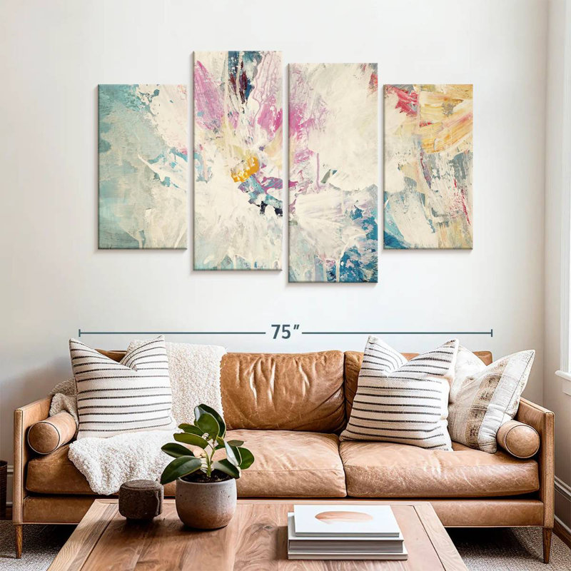 Avery Abstract Expressionism, 14" H x 24" W