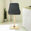 Ajai Swivel Upholstered Adjustable Height Counter Stool with Metal Frame-198718890