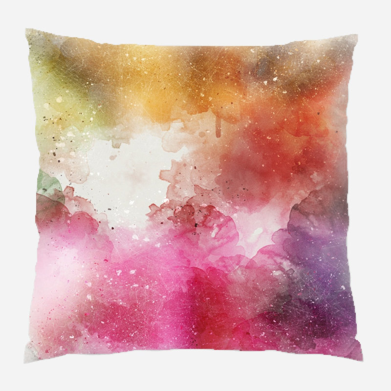 Outdoor Reversible Throw Pillow, Microsuede, Indoor