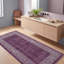 Tapis Rockwell moderne minimaliste à bordure géométrique grise et blanche, lavable à la machine, antidérapant, à poils courts, pour l'intérieur et l'extérieur, adapté aux animaux domestiques, idéal pour le salon, la chambre, la salle à manger, l'entrée, le corridor ou le bureau.-268109501