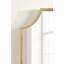 Miroir mural festonné en bois Travis pour utilisation comme miroir de meuble-lavabo-2029598769