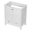 Ensemble de meuble-lavabo simple 29,5 po avec plateau en bois massif Rashiem-838033986