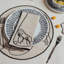 Line Drawing Embroidered Linen Placemats