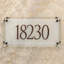 Plaque d'adresse 1 ligne Frjan-296125471-296125469