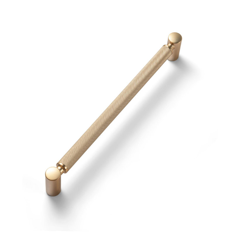 3“ Textured Handle For Furniture, 7 9/16", Champagne Bronze