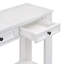 Console rustique chic avec tiroirs de rangement et tablette inférieure pour le vestibule et le couloir, durable et élégante-1760517299