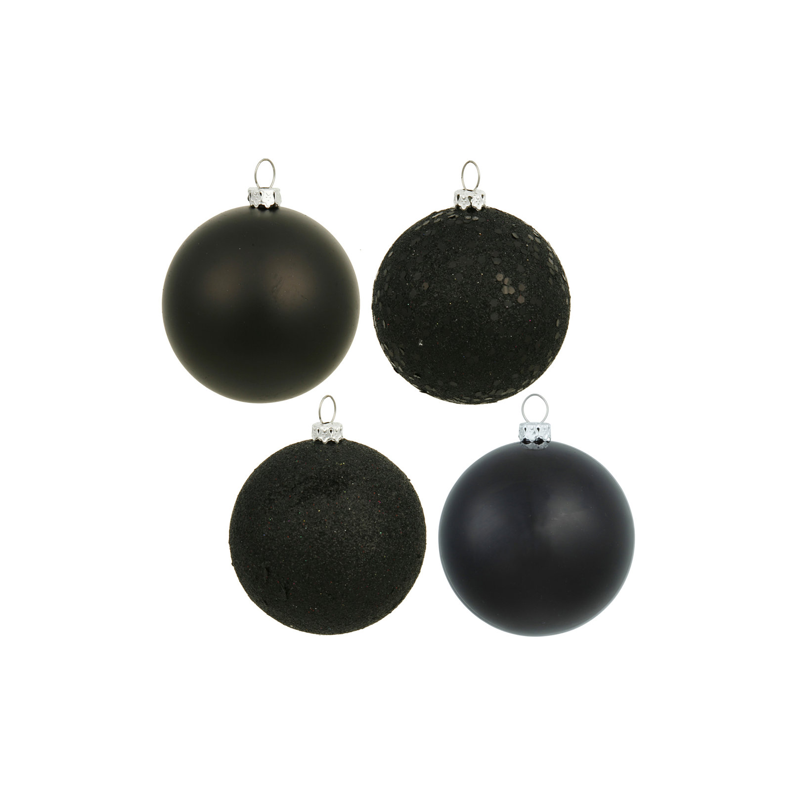 Holiday Décor Ball Ornament, Black