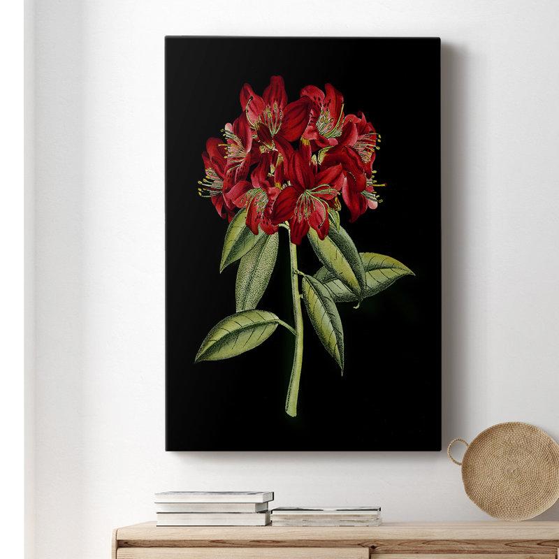 - Peinture sur toile tendue, H 18 po x l 12 po x P 1 po