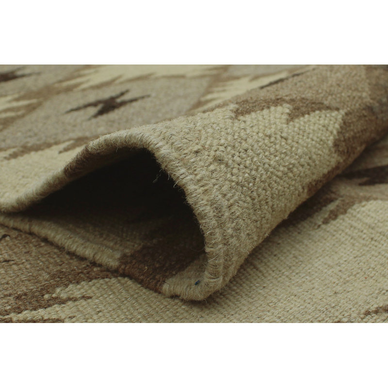Benge Wool Geometric Indoor Rug