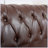 84.6" Faux Leather Upholstered Chesterfield Sofa Tufted Rolled-Arm 3-Seater Couch with Solid Wood Legs-2005533716
