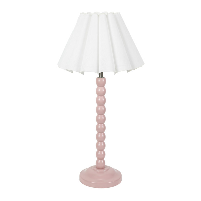 Asayo Table Lamp, No, White, Pink
