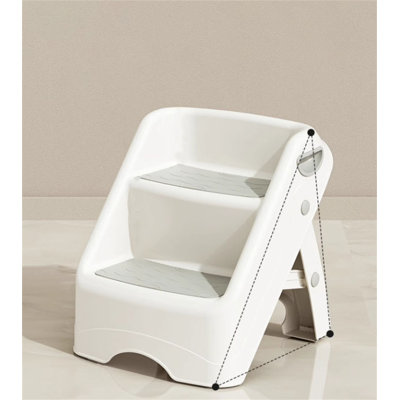 Escalier pliable pour animaux en plastique