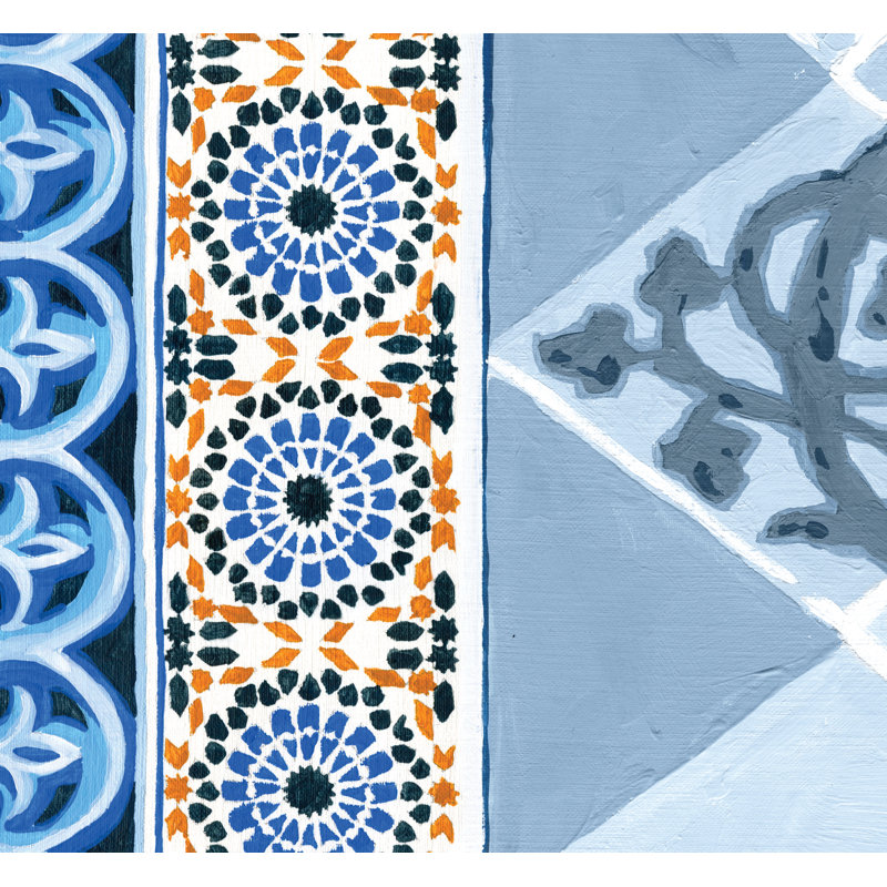 Mosaiques Wall Hanging, 140 cm H x 160 cm W x 0.2 cm D