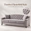 Canapé Chesterfield en velours Chisholm-1338570265