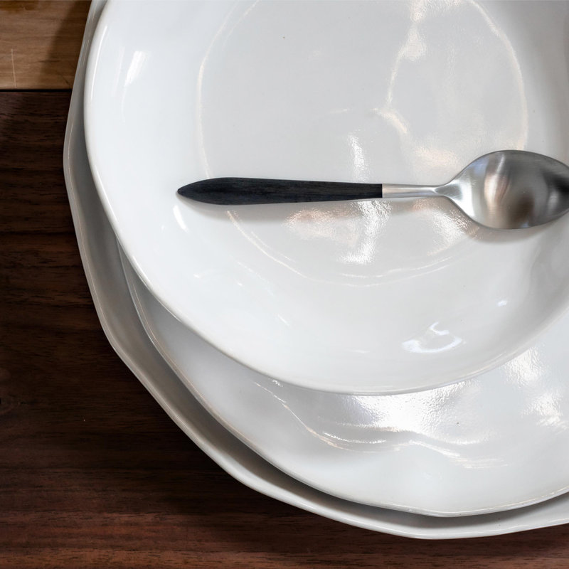 Forma Stoneware Pasta Dish, Cloud