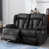 Black PU Leather