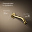 Components Wall-Mount Bathroom Sink Faucet Trim-1396382996