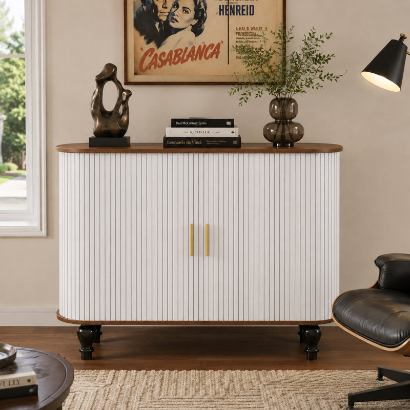 Bar Mid-Century, White