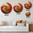 Downham - Abstract Round Metal Art-109588754