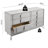 Sandara Modern Solid Wood Fully Assemble 4 Piece Bedroom Set-236094080-236094081