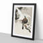 Two Pigeons on a Branch by Ohara Koson - Picture Frame Painting Print-55606161-55606166