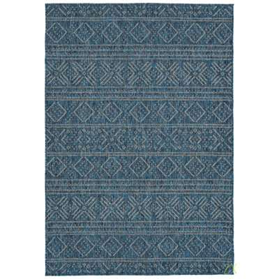 Tapis rectangulaire moderne, transitionnel, géométrique, sud-ouest, texturé