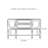 Retro Multifunctional Practical Console Table