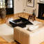 Table basse carrée avec rangement-899065932