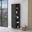 Urano Mirror Linen Cabinet, Four Interior Shelves, Five External Shelves-851741978