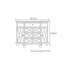 Armoire d'appoint multifonctionnelle de style américain-103463824