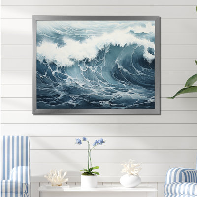 " Minimalism Ocean Storm I "