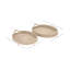 Ensemble de 2 plateaux d'appoint Brookhaven Seagrass