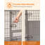 Metal Pet Crate with 1 Door-114985162