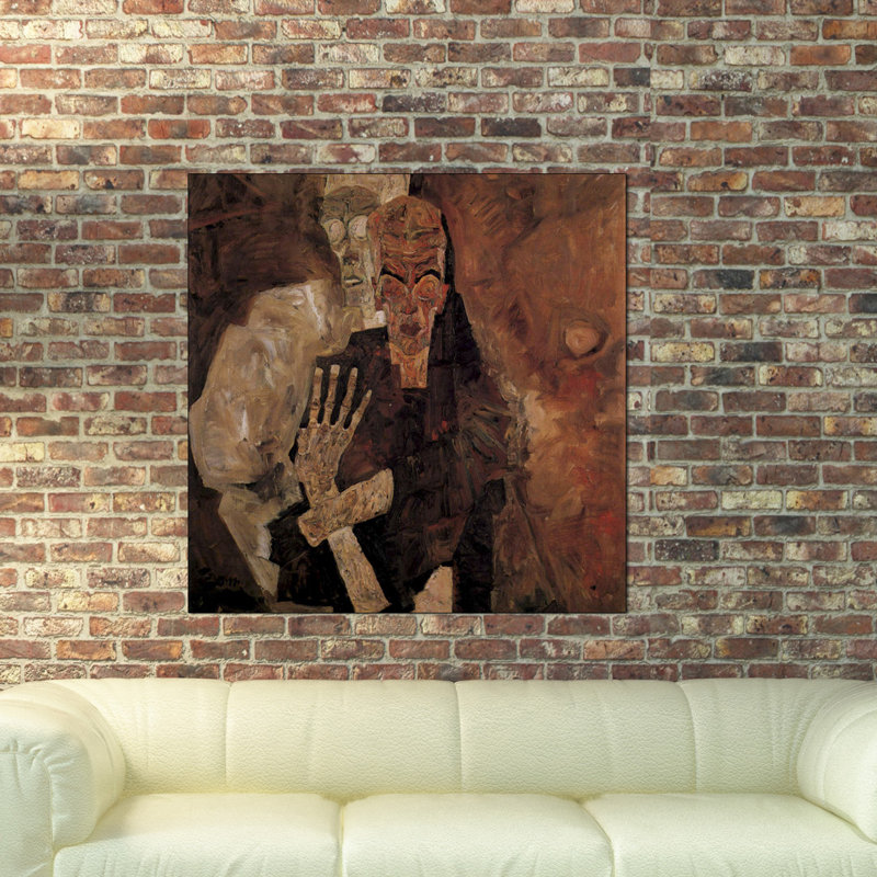 Egon Schiele - Wrapped Canvas Painting, 70cm H x 70cm W x 1.8cm D