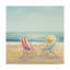 « the simple beach life », reproduction de peinture à l’acrylique sur toile tendue-33407092