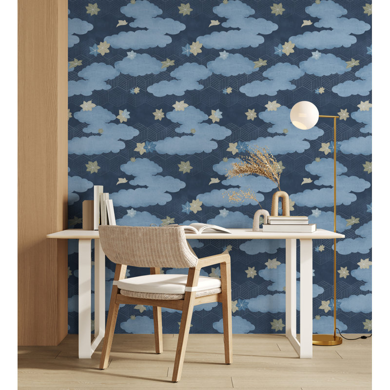 Dreamy Deco Landscapes, Faded Denim
