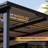 12 Ft. W x 10 Ft. D Outdoor Metal Pergola with Sloped Roof Patio Gazebo for Backyard, Deck-99443886