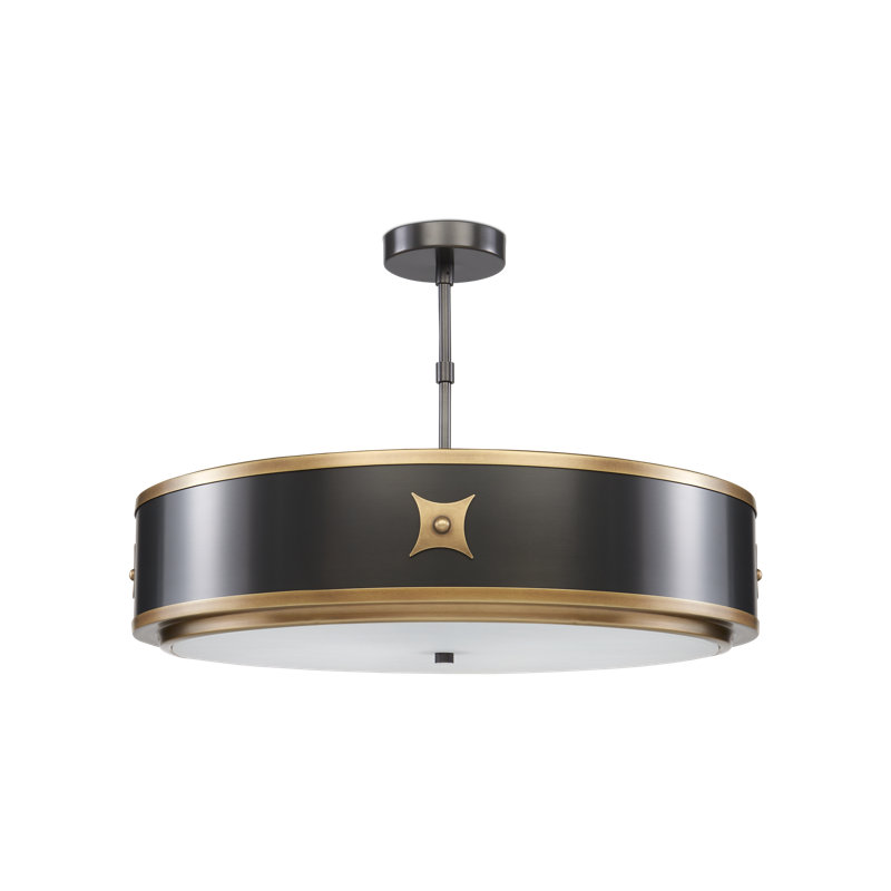 Huntsman 3 - Light Semi Flush Mount
