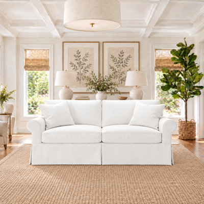 Amari 83" Slipcovered Sofa