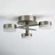 Hazel 3 Light Acrylic LED Semi Flush Mount